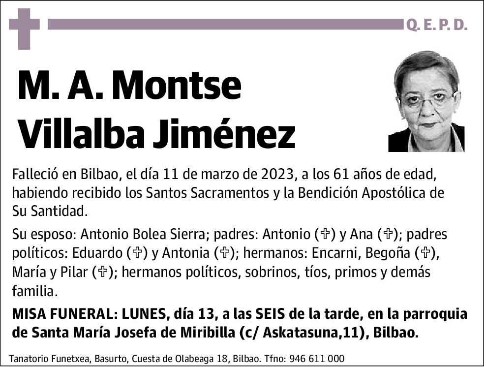 M. A. Montse Villalba Jimenez