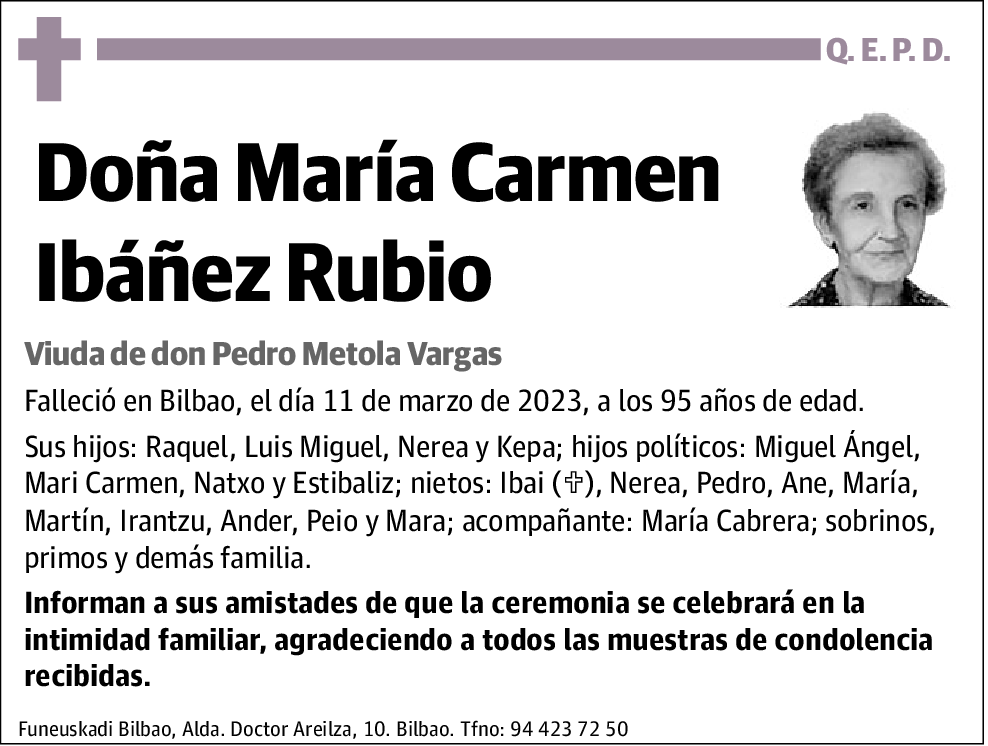 María Carmen Ibáñez Rubio