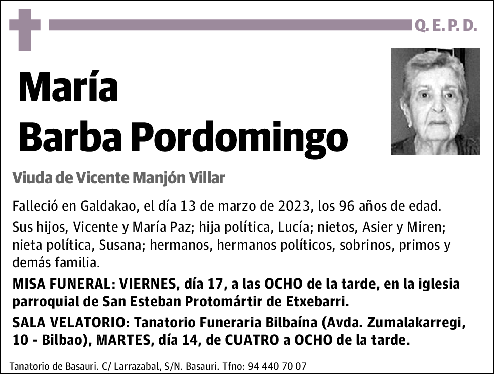 María Barba Pordomingo