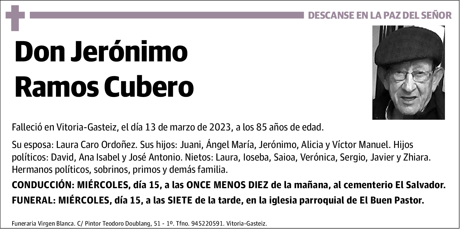 Jerónimo Ramos Cubero
