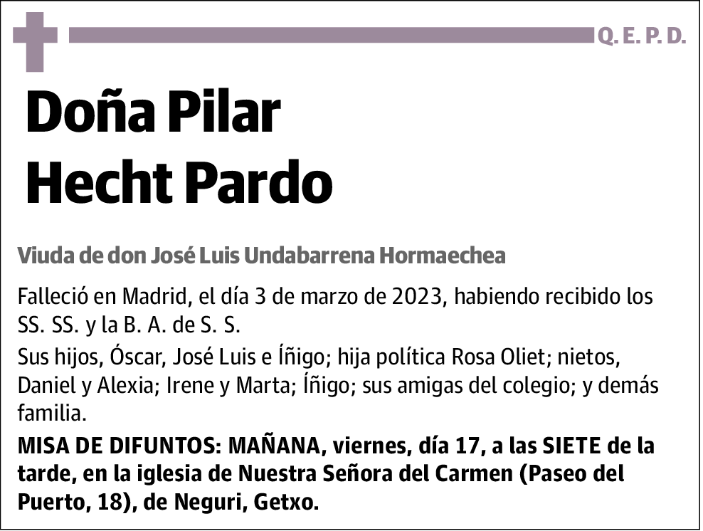 Pilar Hecht Pardo