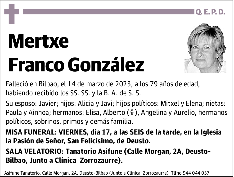 Mertxe Franco González