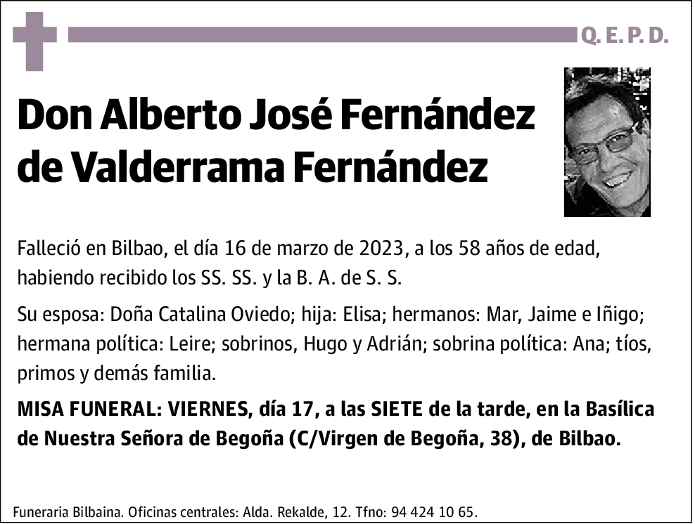 Fernández De Valderrama Fernández.Alberto José