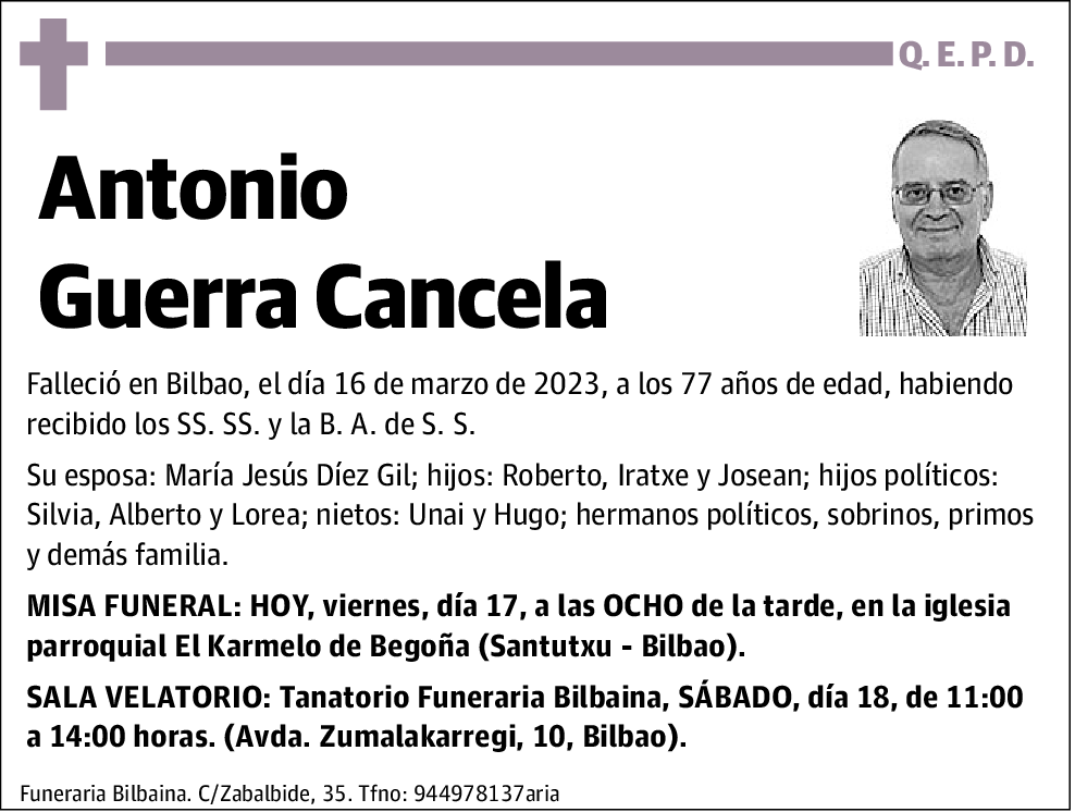 Antonio Guerra Cancela