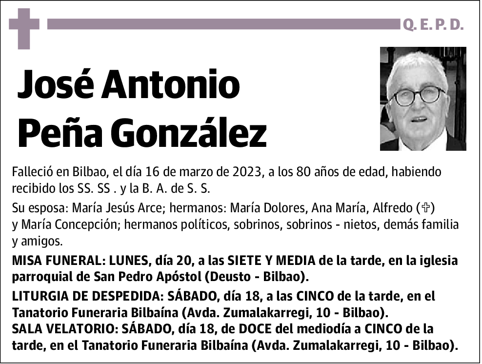 José Antonio Peña González