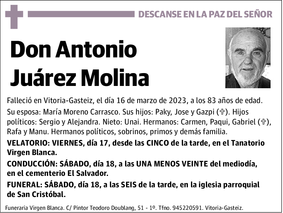 Antonio Juárez Molina