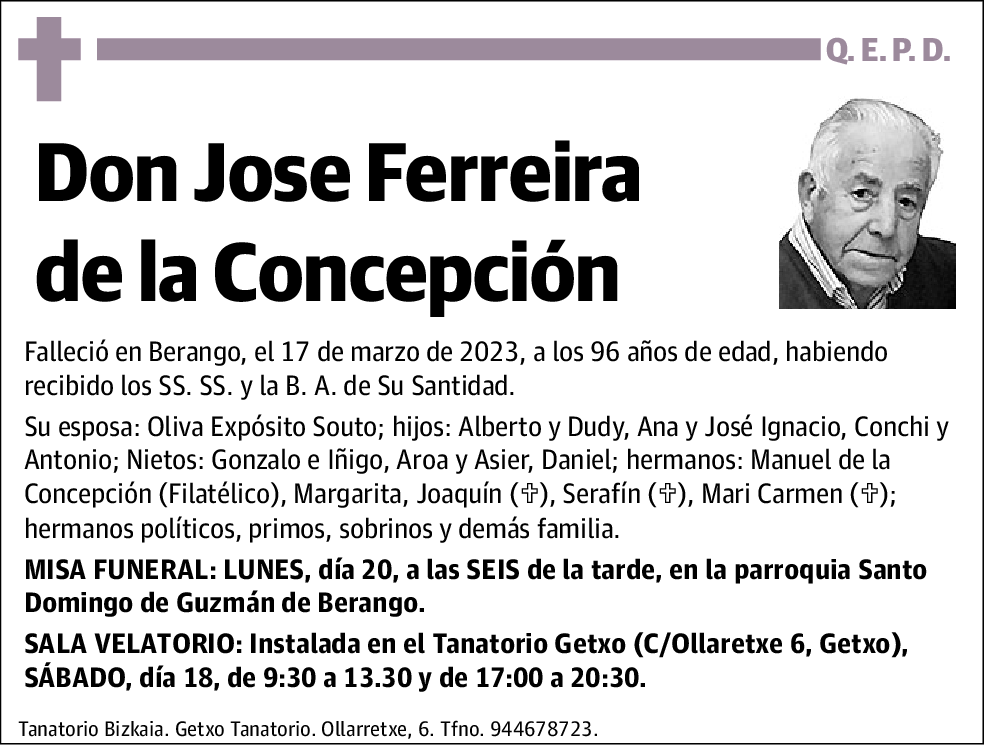 Jose Ferreira de la Concepción