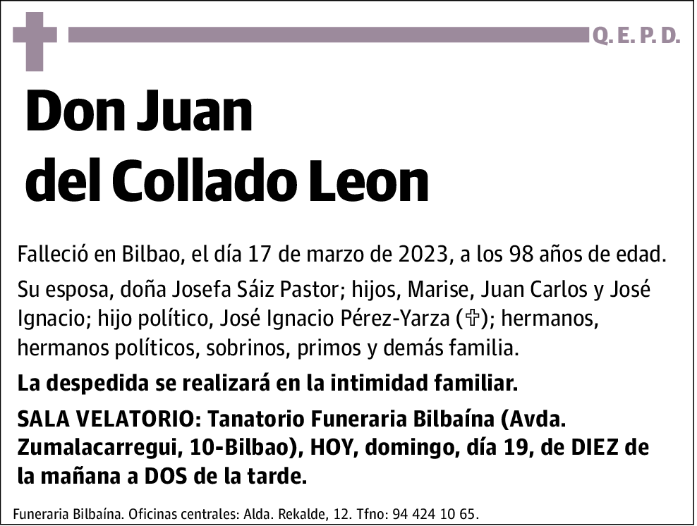 Juan del Collado Leon