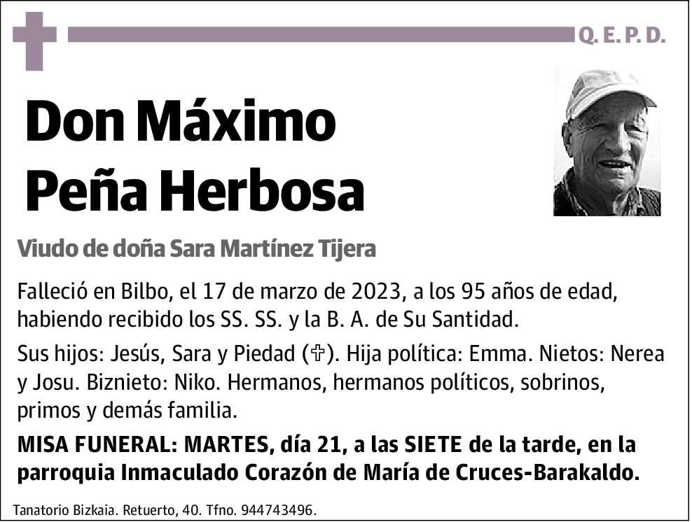 Máximo Peña Herbosa