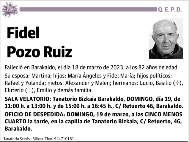 Fidel Pozo Ruiz