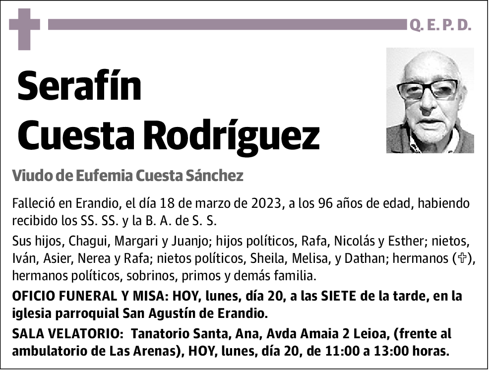 Serafín Cuesta Rodríguez