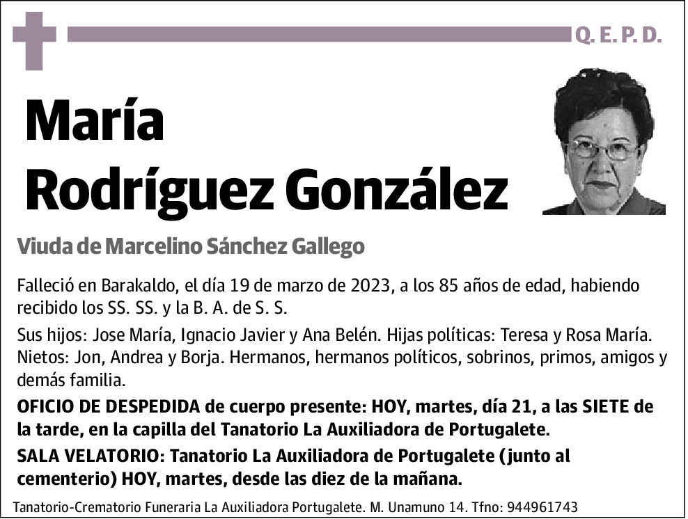 María Rodríguez González