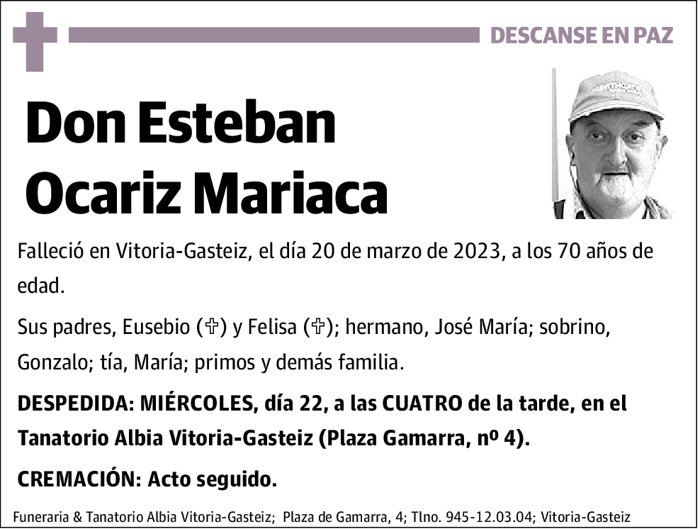 Esteban Ocariz Mariaca