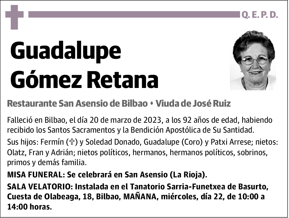 Guadalupe Gómez Retana