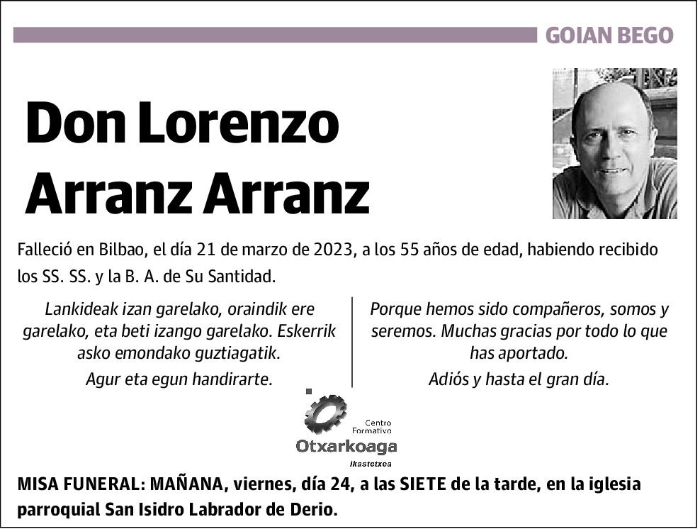 Lorenzo Arranz Arranz