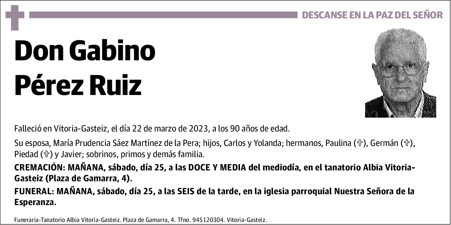 Gabino Pérez Ruiz
