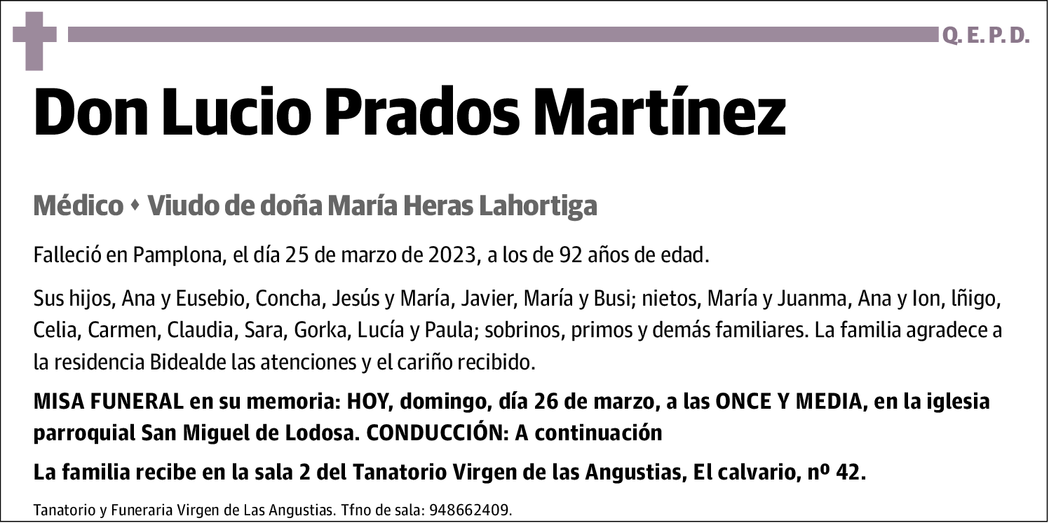 Lucio Prados Martínez