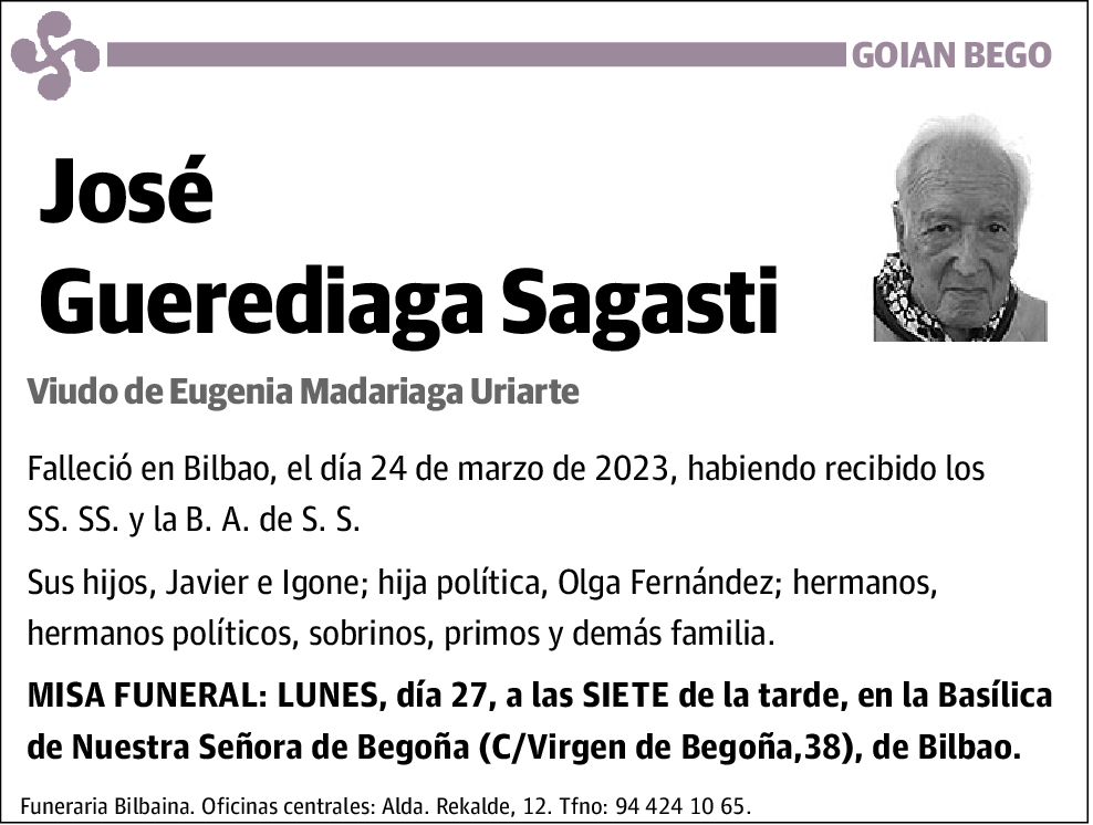 José Guerediaga Sagasti