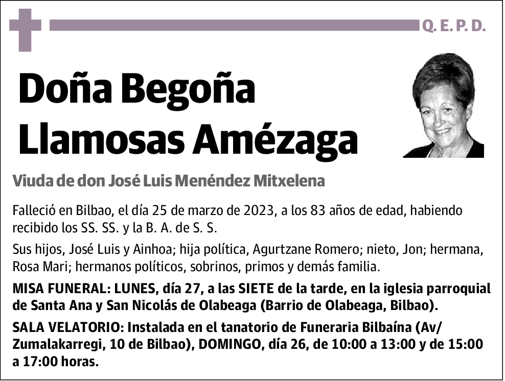 Begoña Llamosas Amézaga