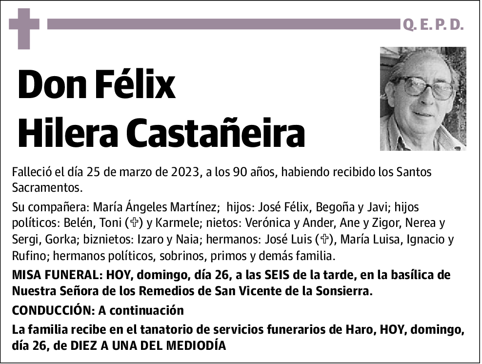 Félix Hilera Castañeira