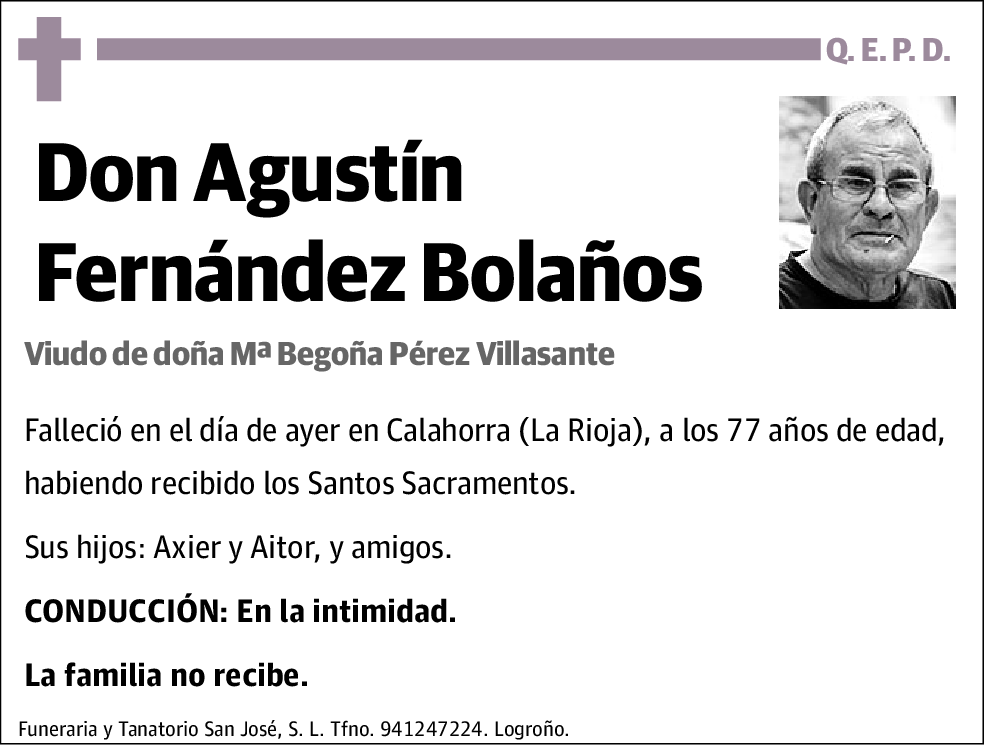 Agustín Fernández Bolaños