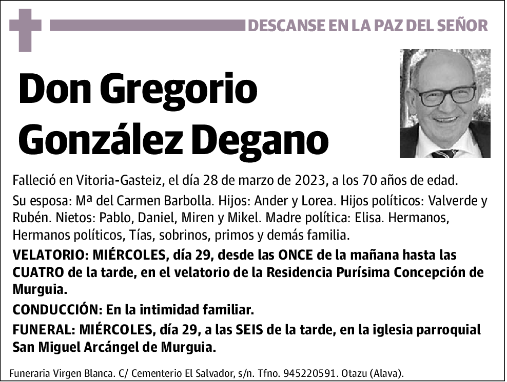 Gregorio González Degano
