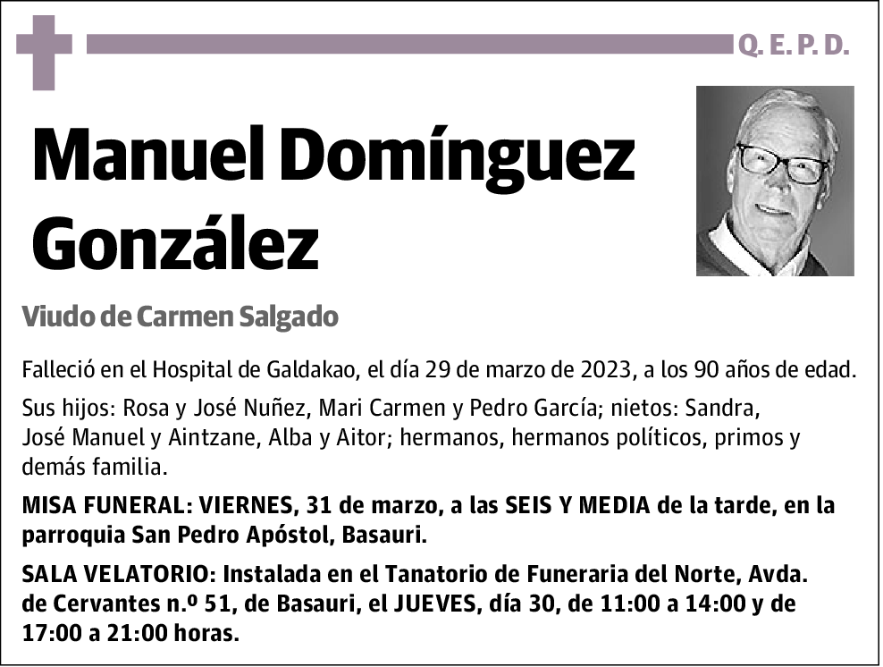 Manuel Domínguez González