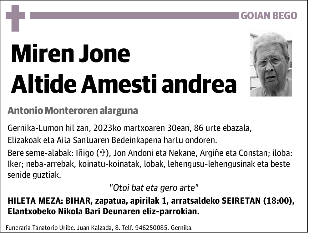 Miren Jone Altide Amesti