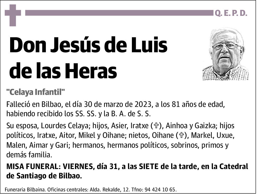 Jesús de Luis de las Heras