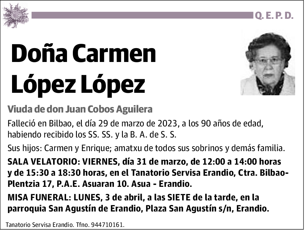 Carmen López López