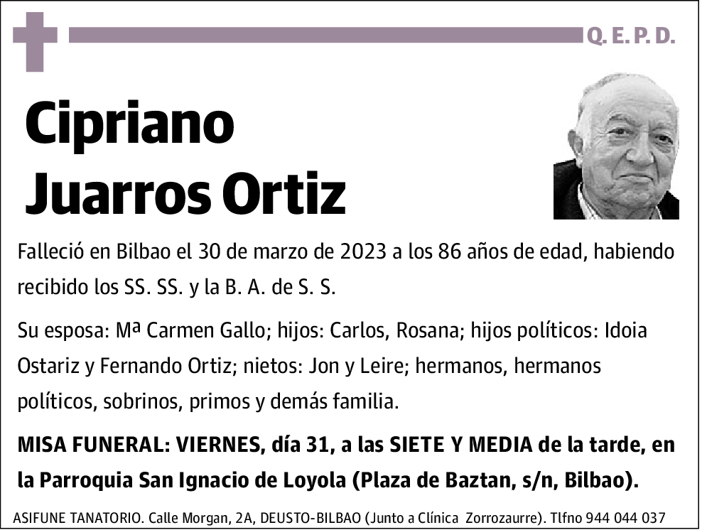 Cipriano Juarros Ortiz