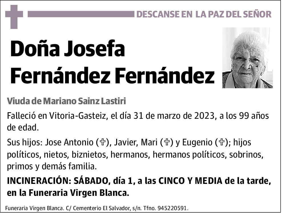 Josefa Fernández Fernández