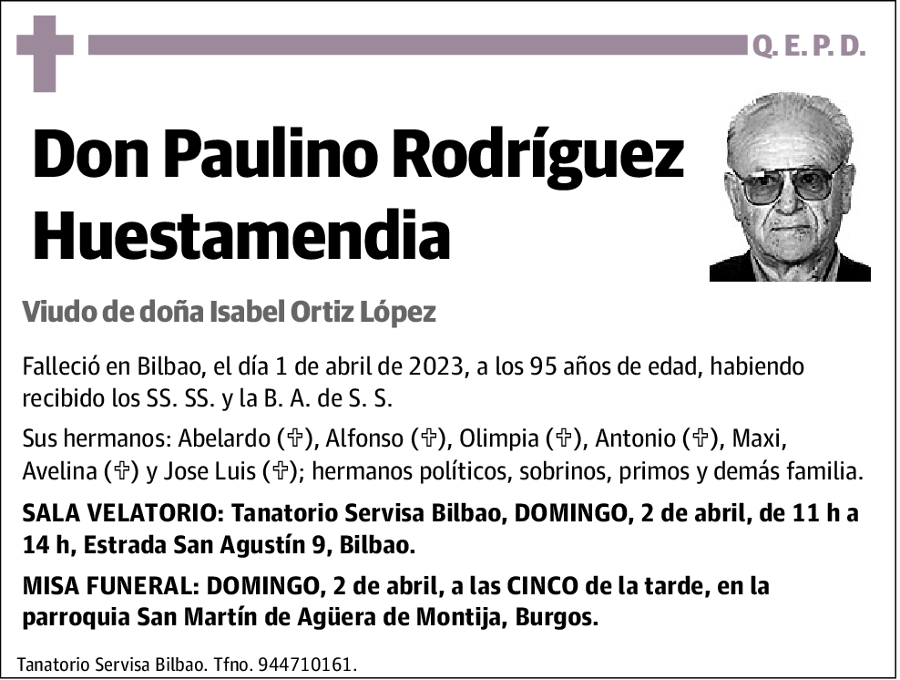 Paulino Rodríguez Huestamendia