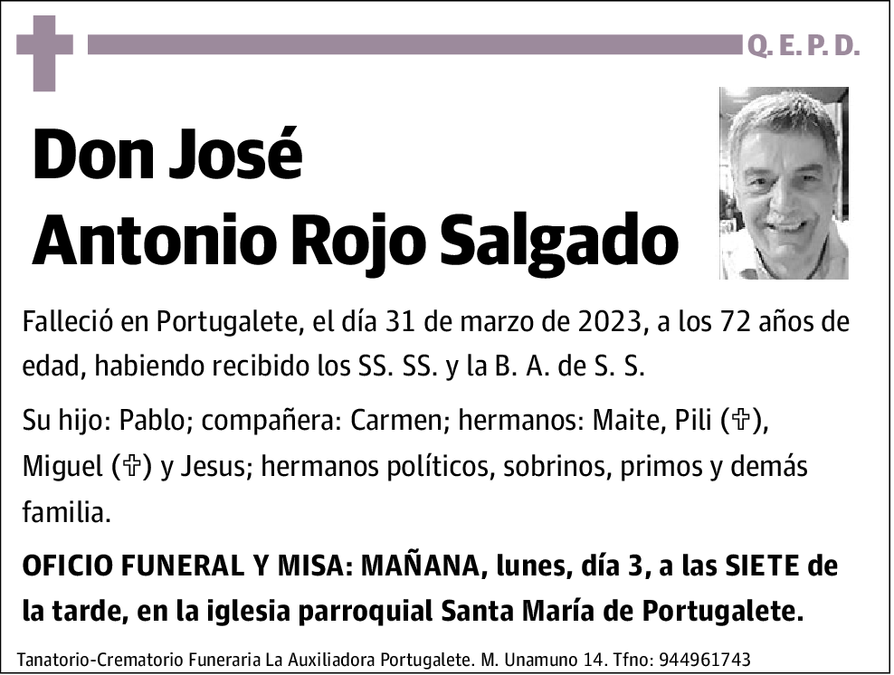 José Antonio Rojo Salgado