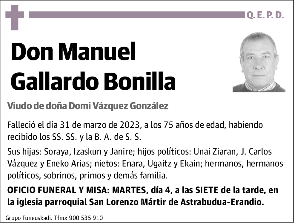 Manuel Gallardo Bonilla