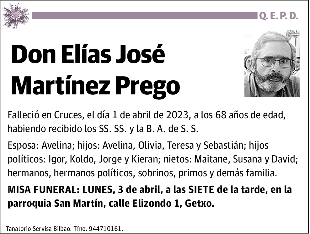 Elías José Martínez Prego