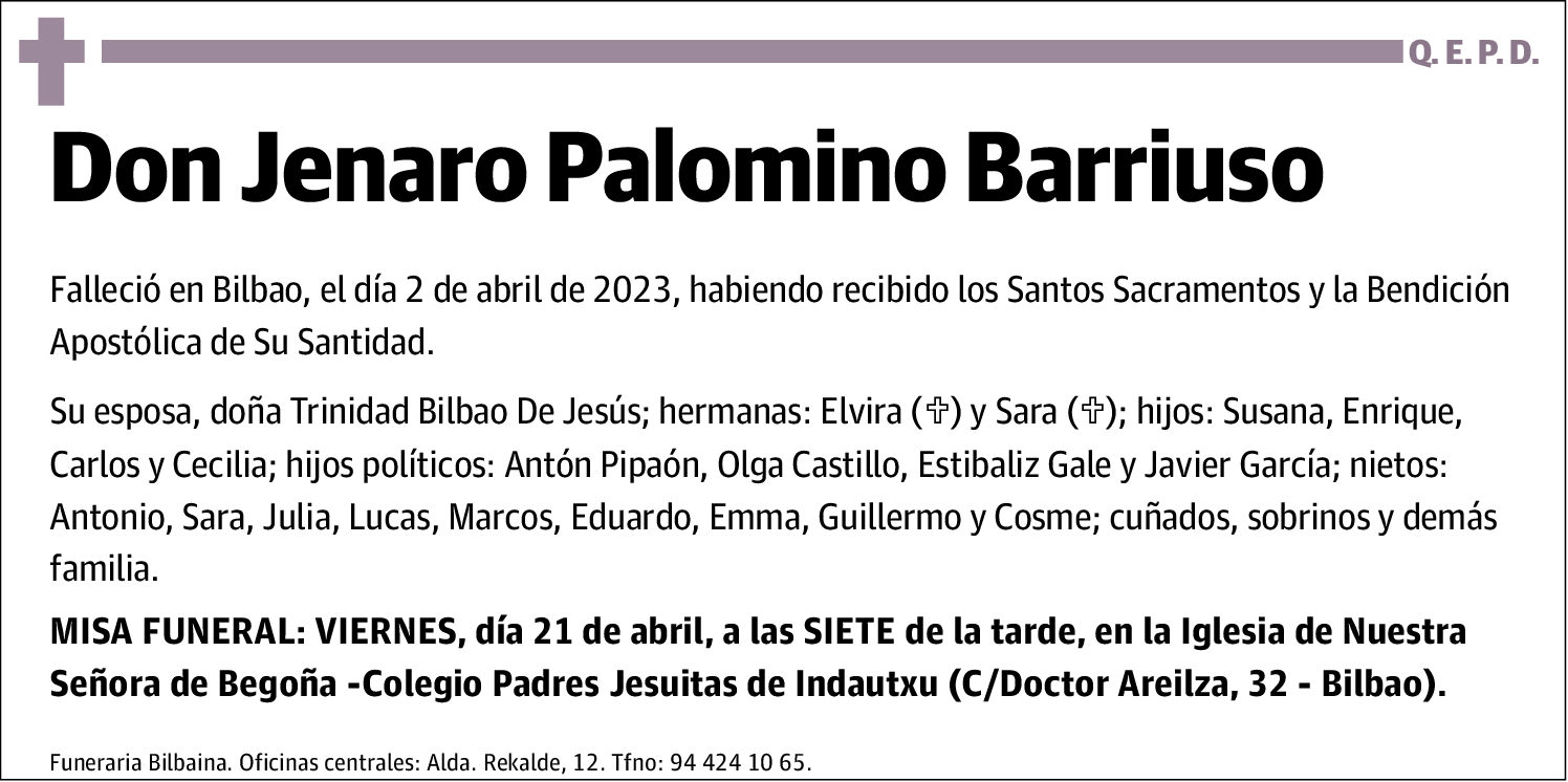 Jenaro Palomino Barriuso