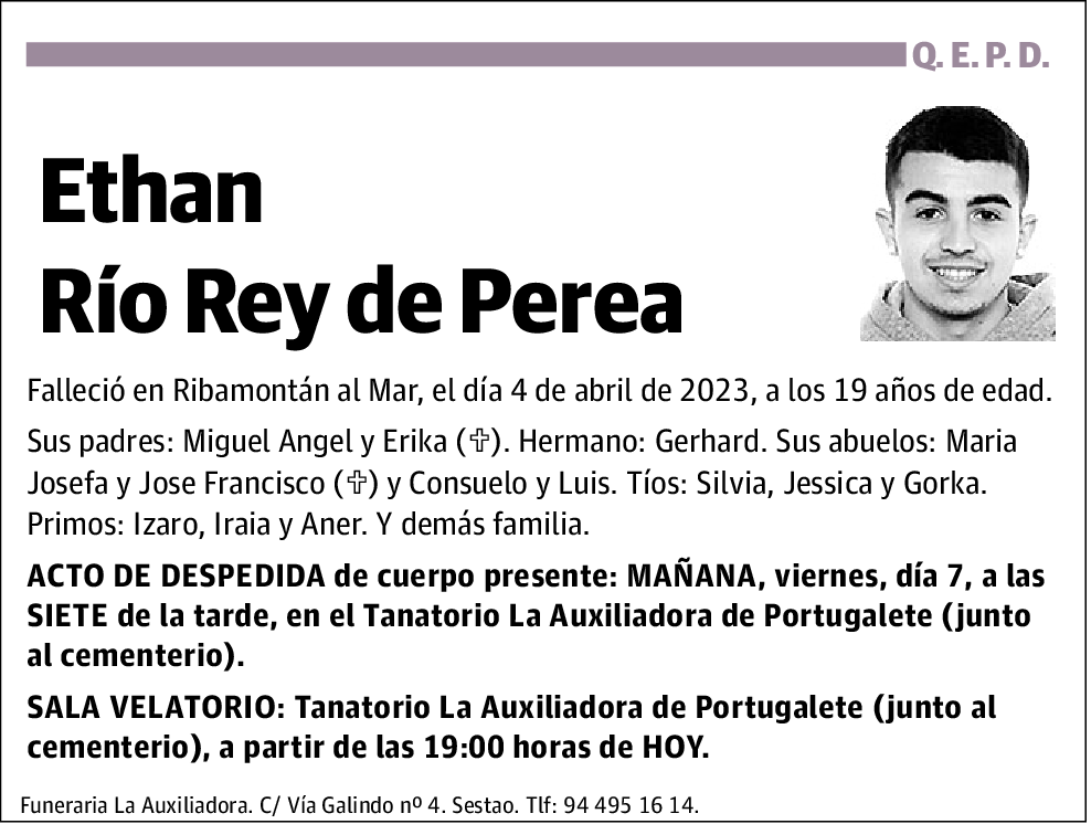 Ethan Río Rey de Perea