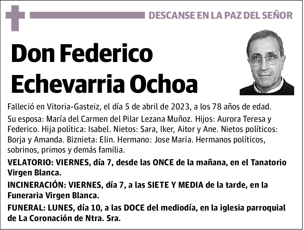 Federico Echevarria Ochoa