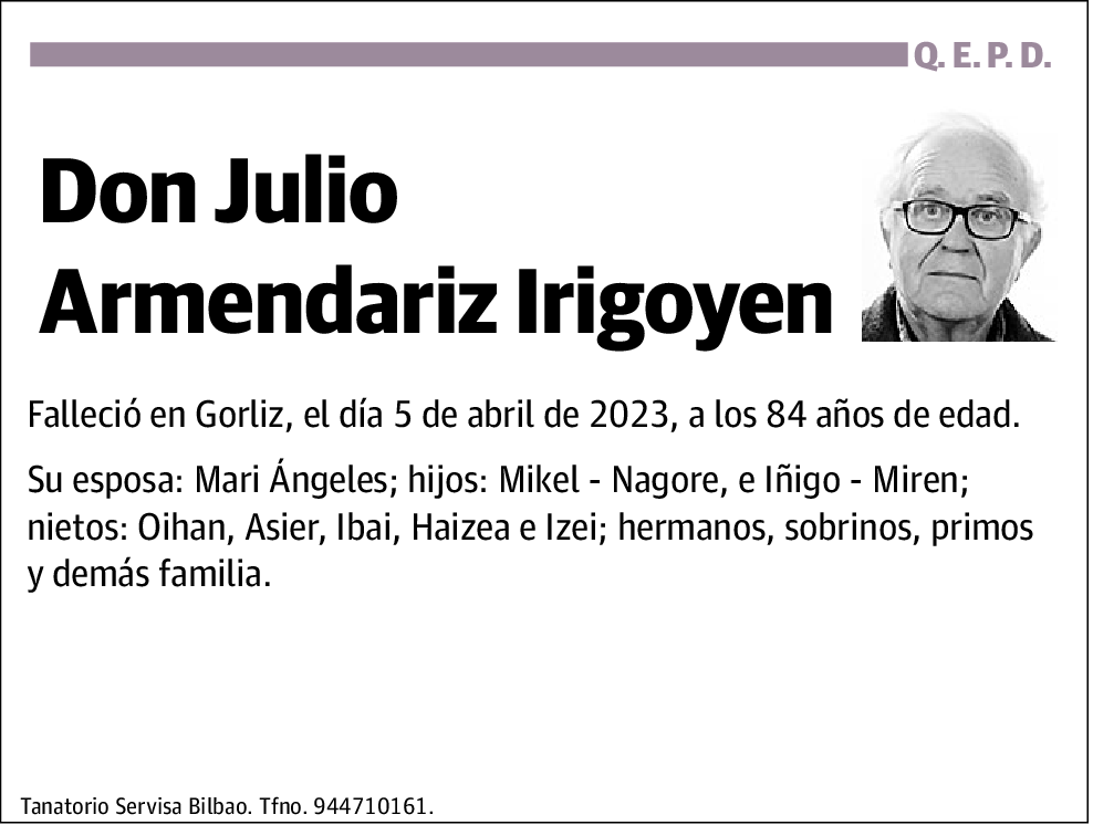 Julio Armendariz Irigoyen