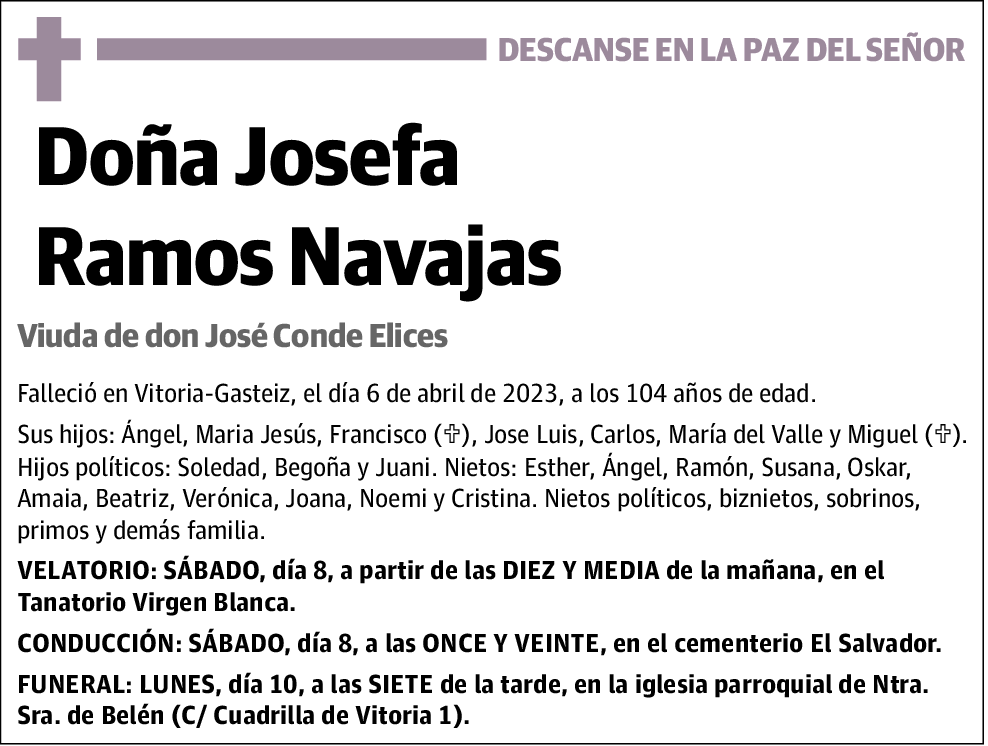 Josefa Ramos Navajas