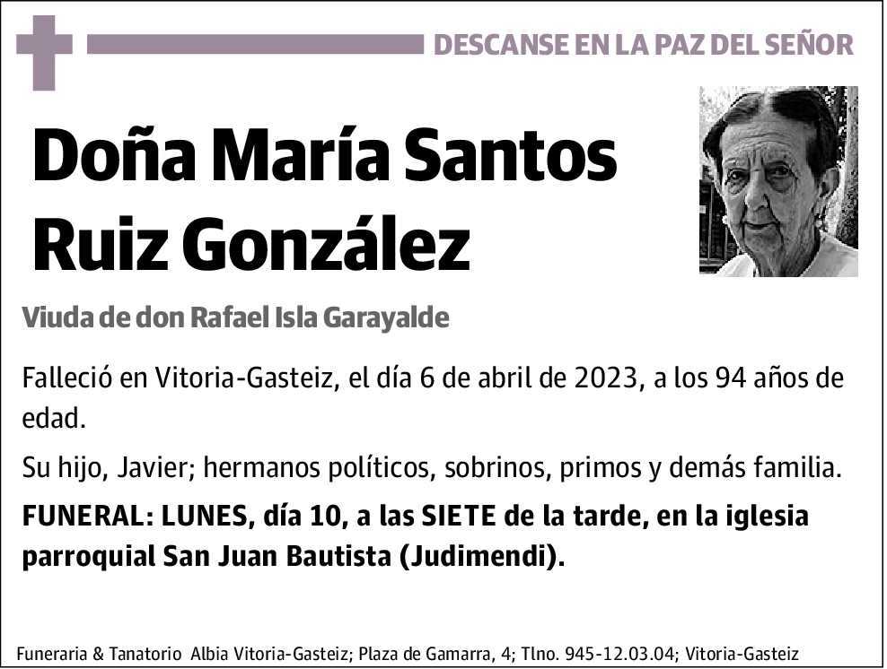 María Santos Ruiz González