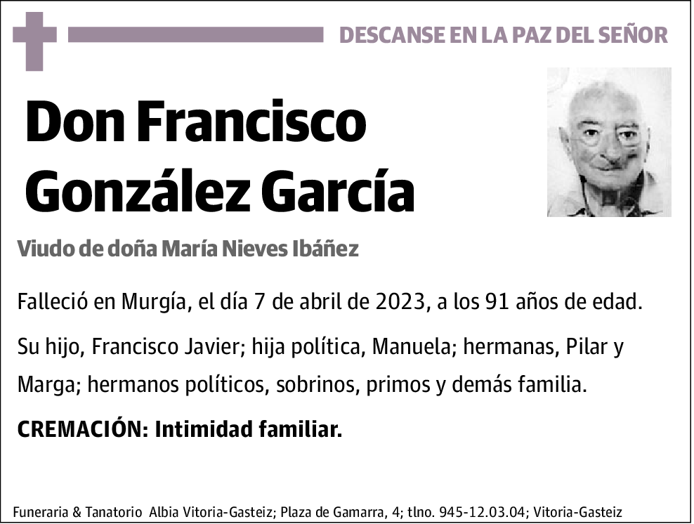 Francisco González García