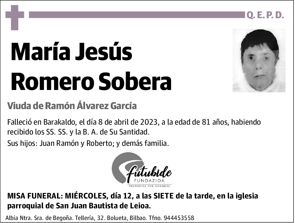 María Jesús Romero Sobera