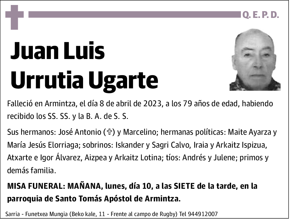 Juan Luis Urrutia Ugarte