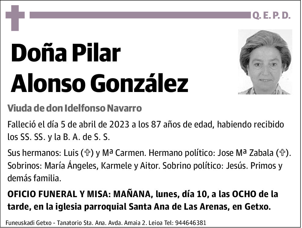 Pilar Alonso González