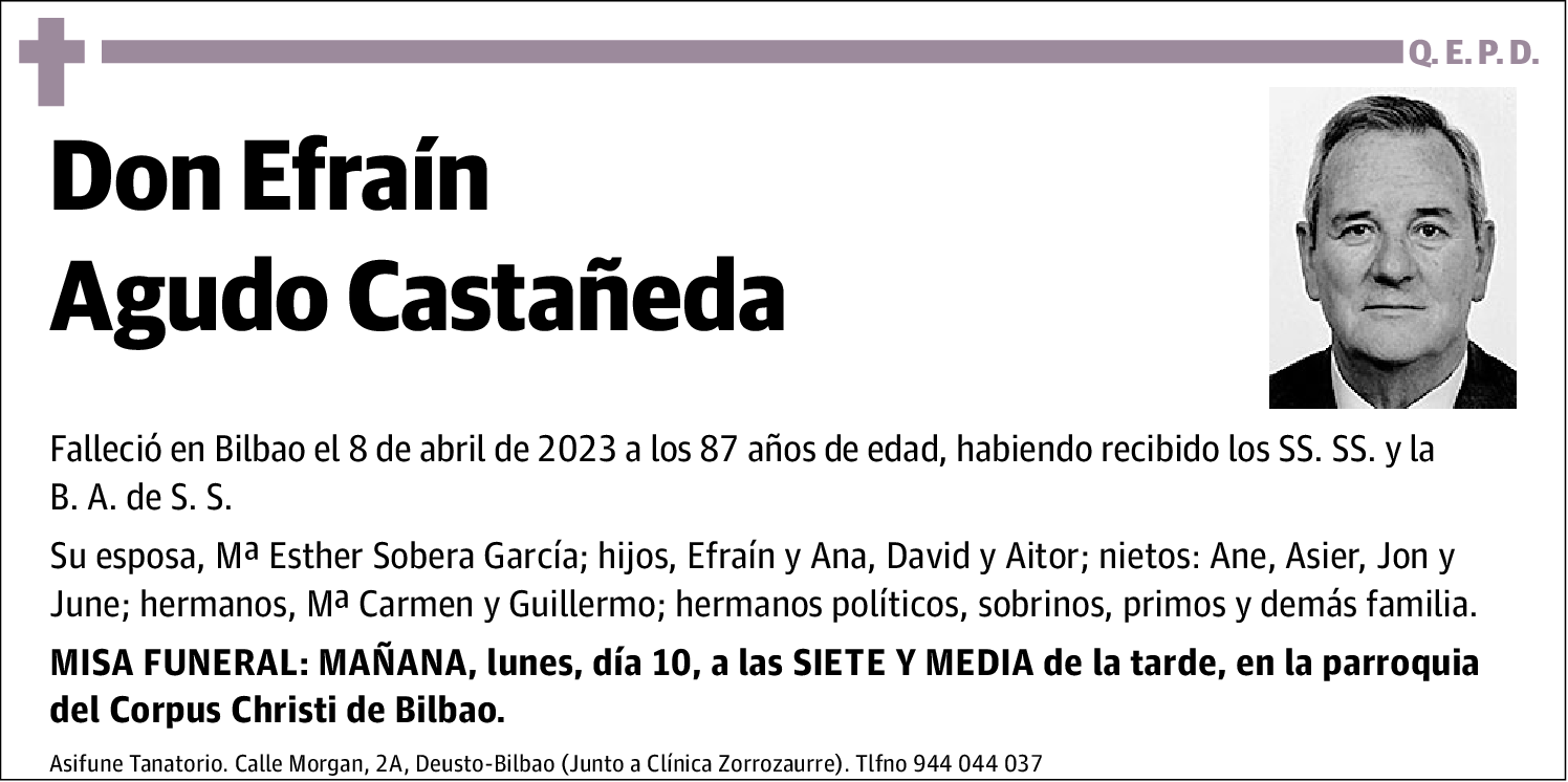 Efraín Agudo Castañeda