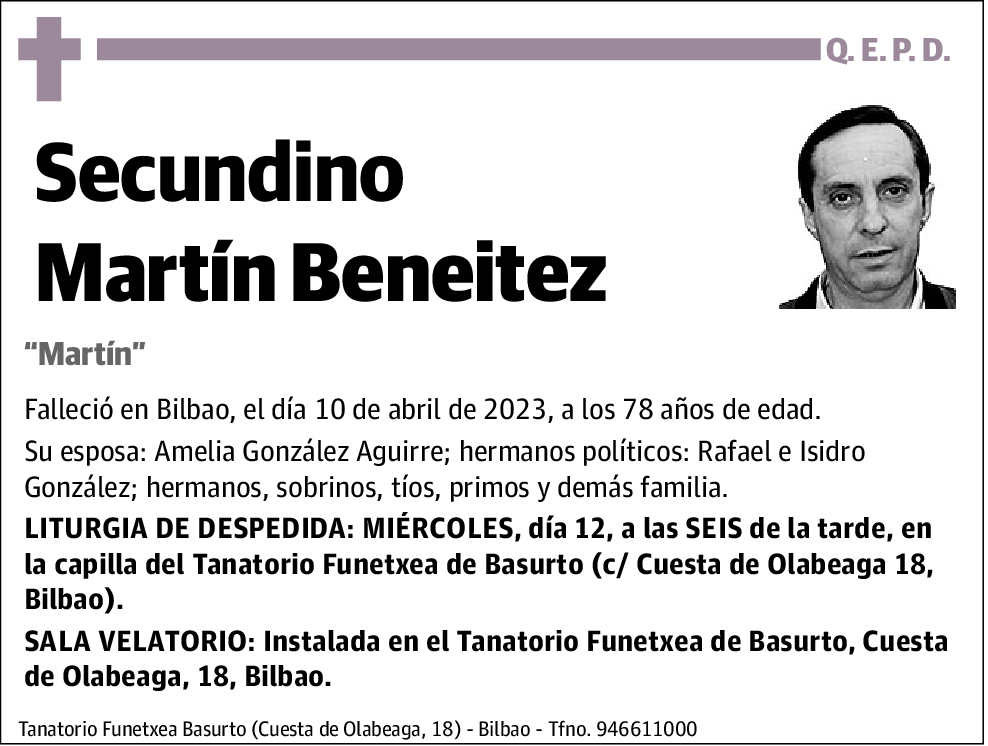 Secundino Martín Beneitez