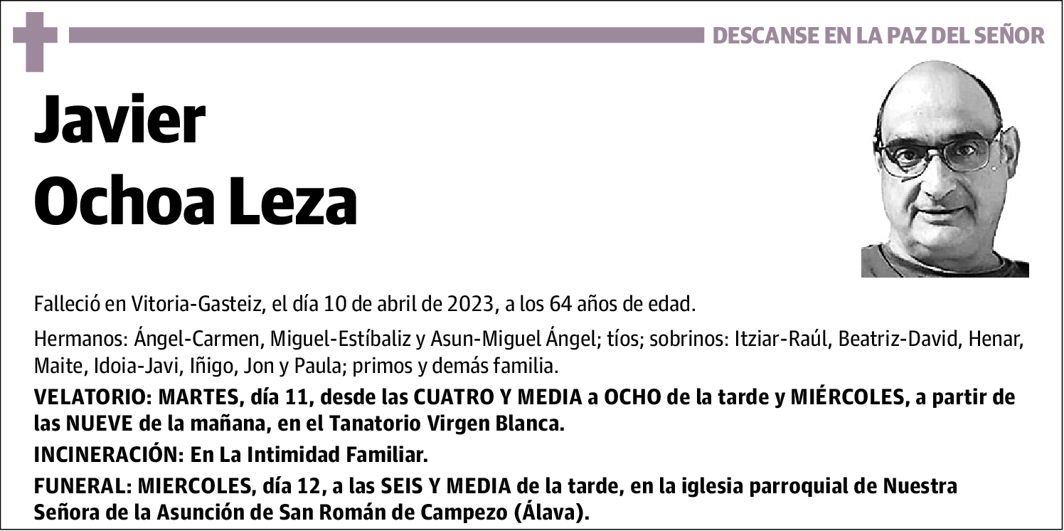 Javier Ochoa Leza