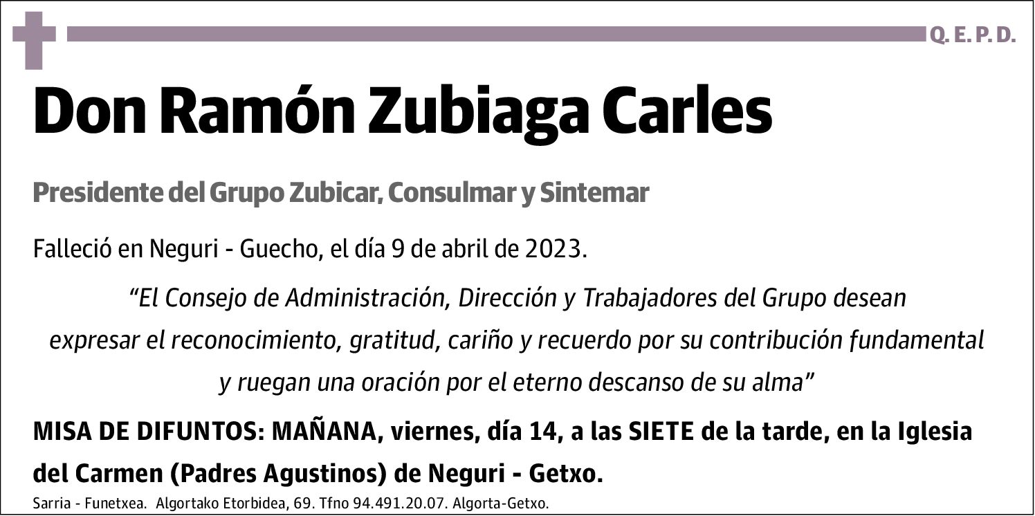 Ramón Zubiaga Carles